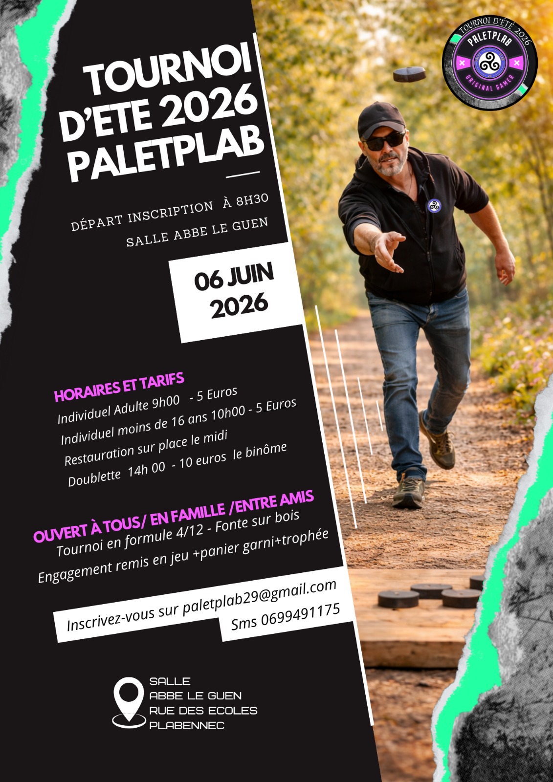 Tournoi d'été - PALET PLAB